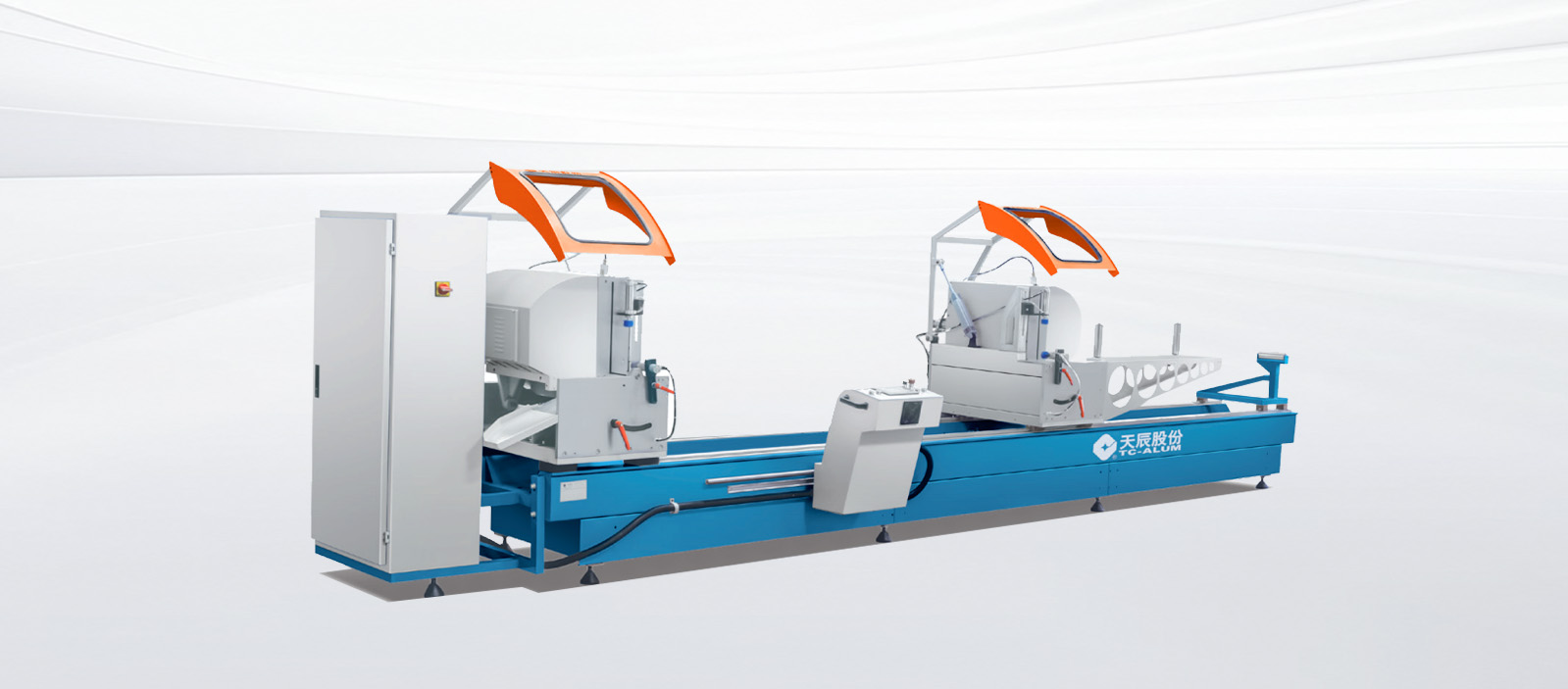 LJZ₂SA-CNC-500x5000CNC Double Head Cutting Saw for Aluminum Profile