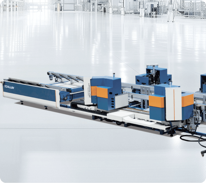 Fully Servo CNC Four-Head Corner Crimping Production Line