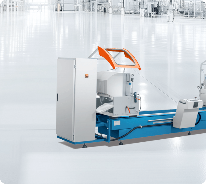 CNC Double Head Cutting Saw for Aluminum Profile 