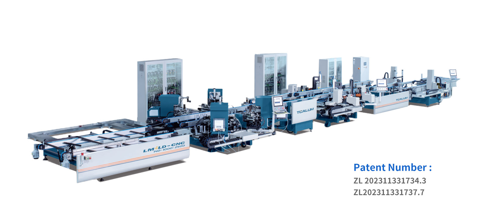 TCXZJ-CNC-2500Doors and Windows Intelligent Assembly Line