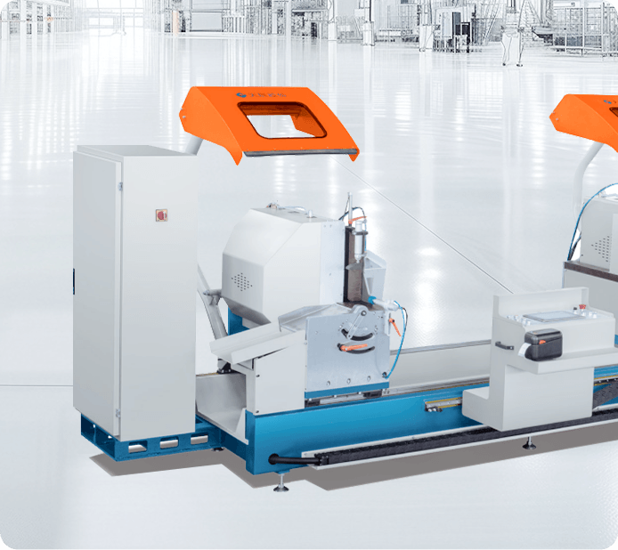 CNC Double Head Cutting Saw for Aluminum Profile 