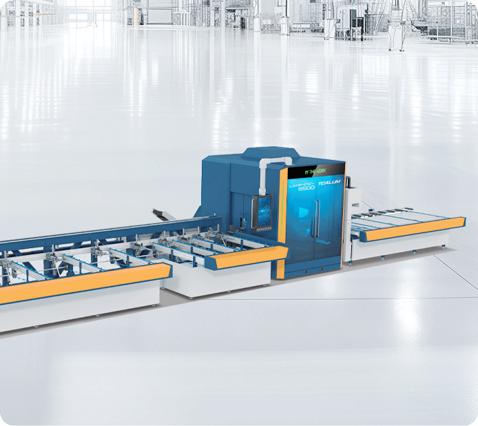 Laser Sawing and Milling Machining Center