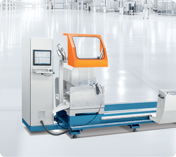 Arbitrary Angle CNC Double Head Saw for Aluminum Profile