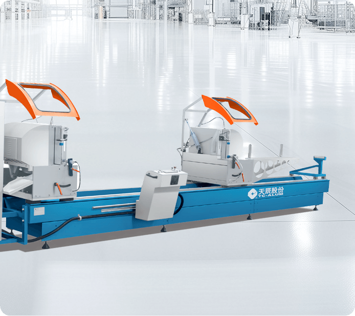 CNC Double Head Cutting Saw for Aluminum Profileg