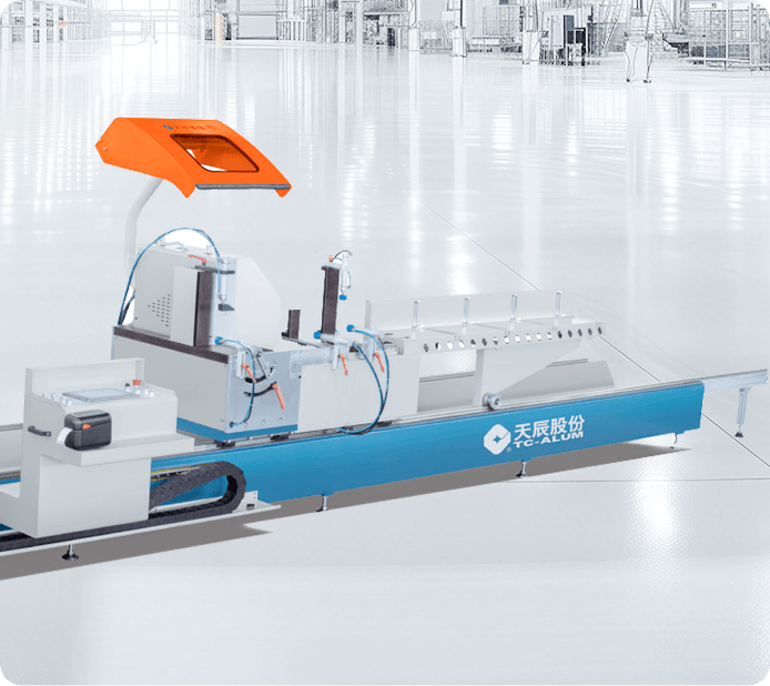 CNC Double Head Cutting Saw for Aluminum Profile 