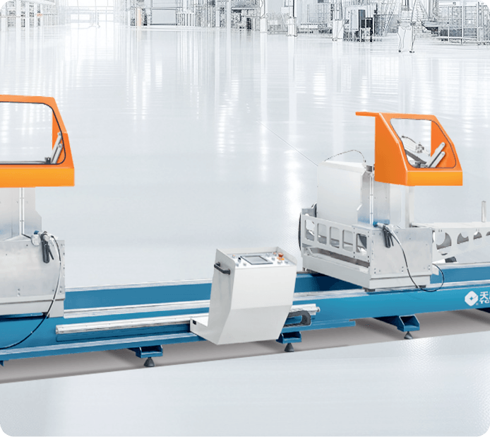 Arbitrary Angle CNC Double Head Saw for Aluminum Profile