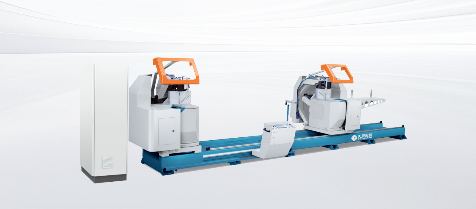 LJB₂H-CNC-600x60005-Axis Arbitrary Angle CNC Double Head Saw for Aluminum Profile