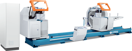 5-Axis Arbitrary Angle CNC Double Head Saw for Aluminum Profile
