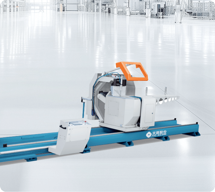 5-Axis Arbitrary Angle CNC Double Head Saw for Aluminum Profile