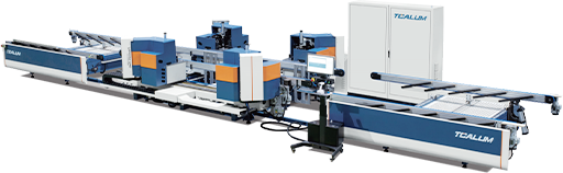 Fully Servo CNC Four-Head Corner Crimping Production Line