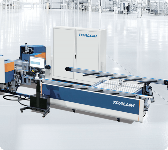 Fully Servo CNC Four-Head Corner Crimping Production Line